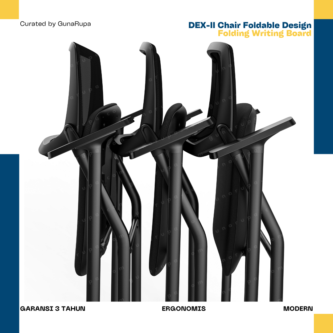 DEX-II CHAIR (WITH FOLDABLE WRITING BOARD)
