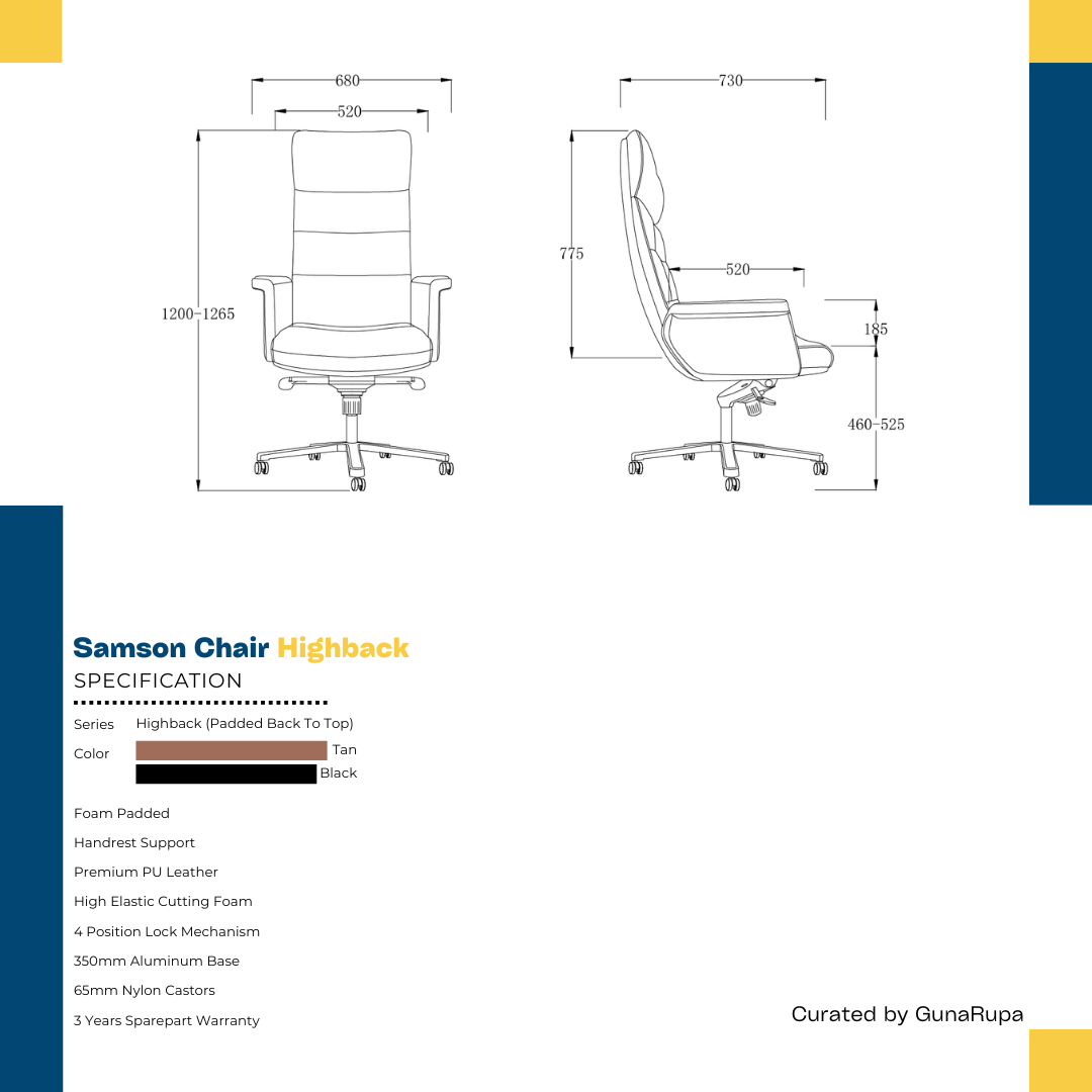 SAMSON HIGHBACK CHAIR